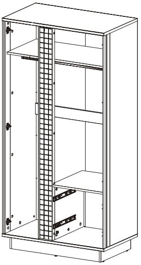 Garderobe Dunvelo 107