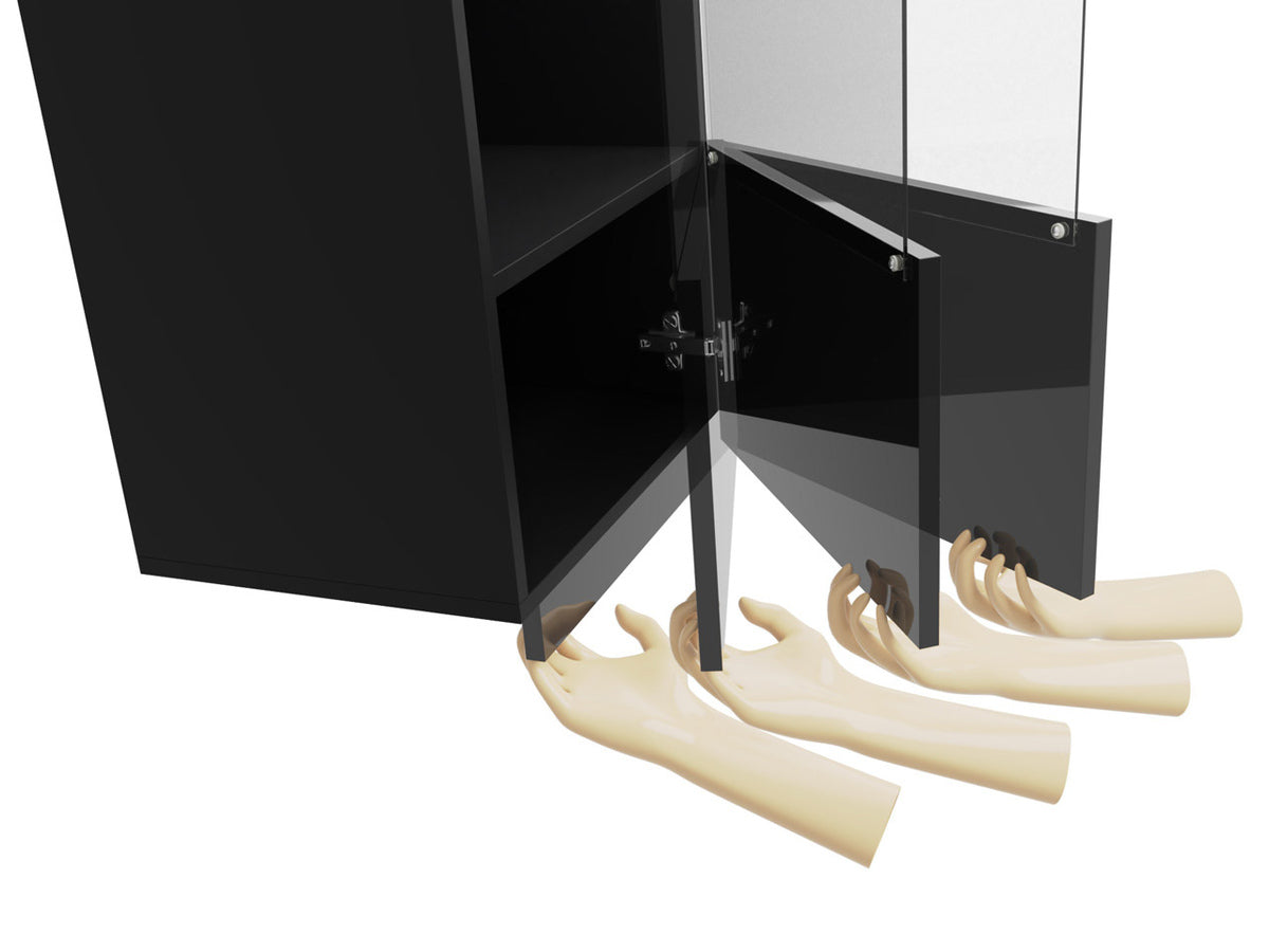 Wall mounted display cabinet Providence B102