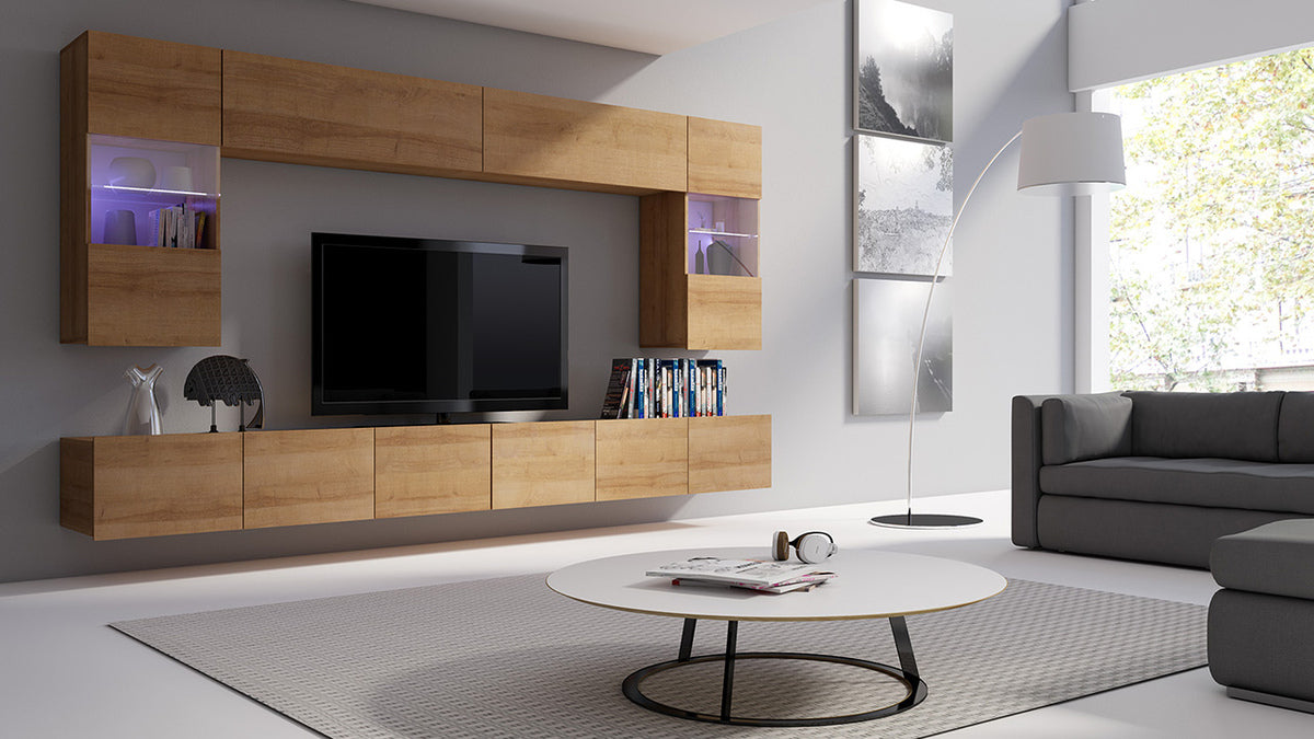 Wall mounted display cabinet Providence B102