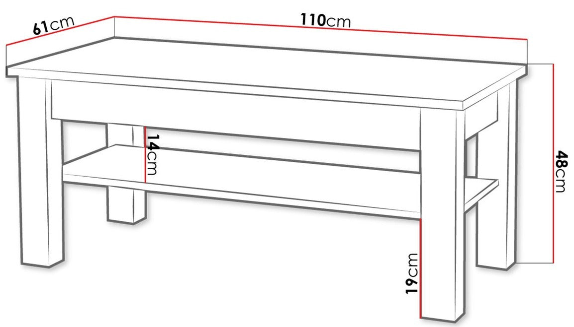 Sofabord Melfeli 116