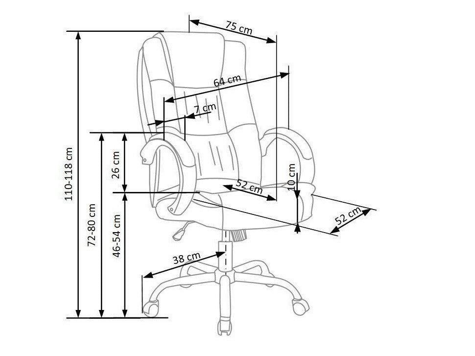 Kontorstol Houston 243