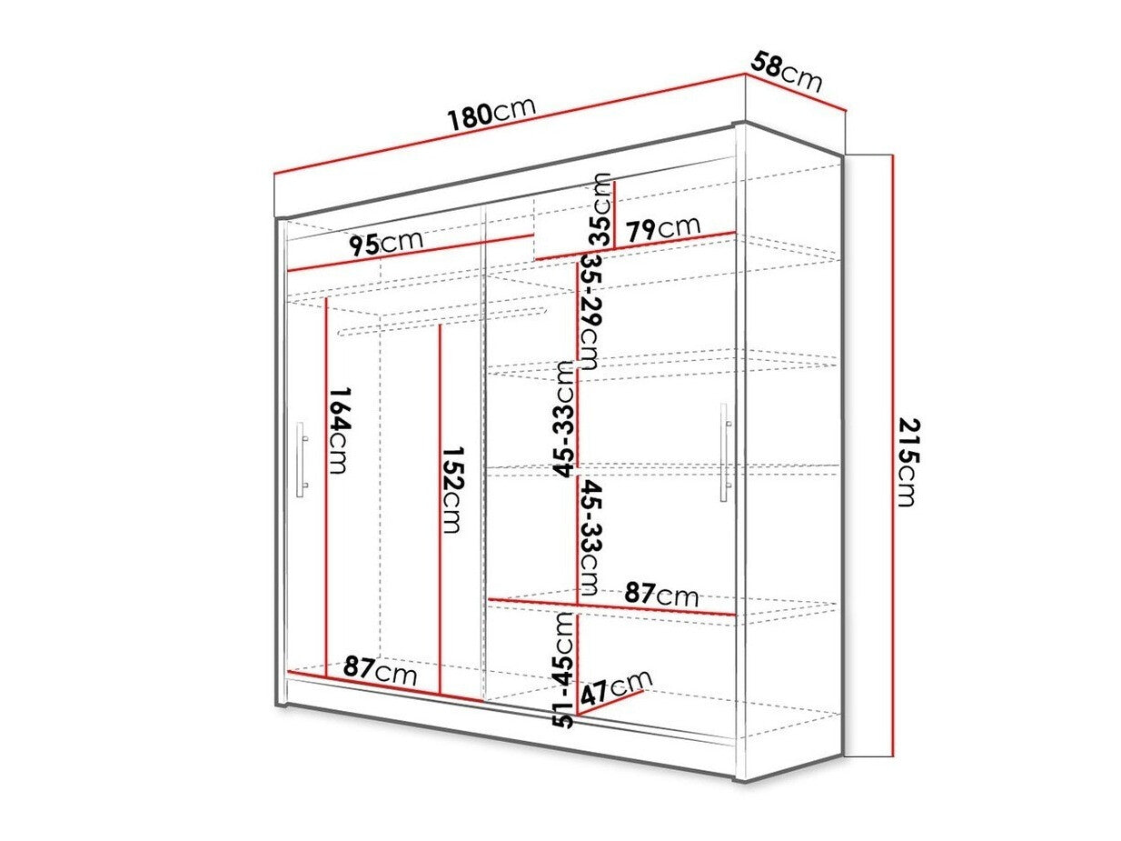 Garderobe Closico 100