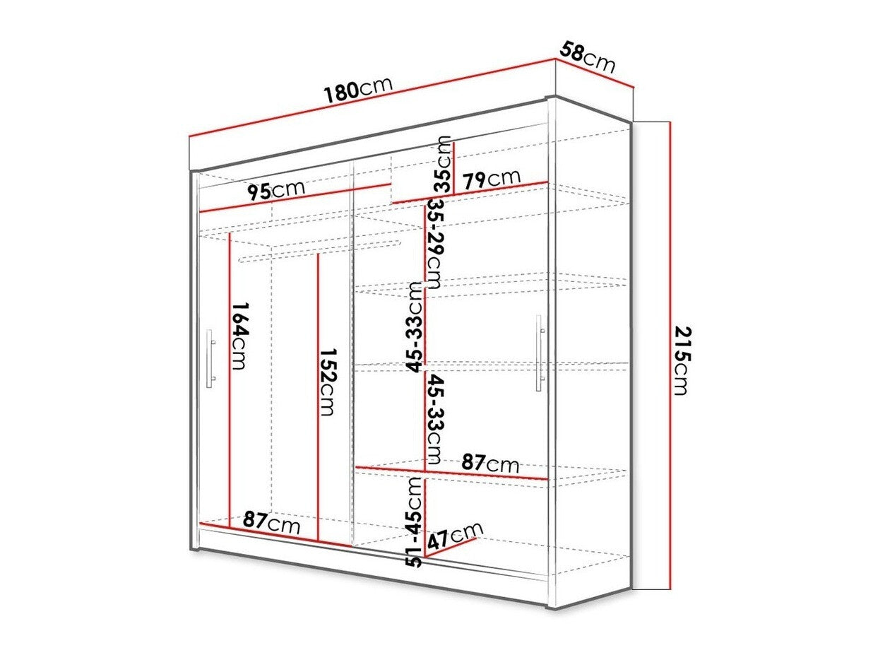 Garderobe Closico 100