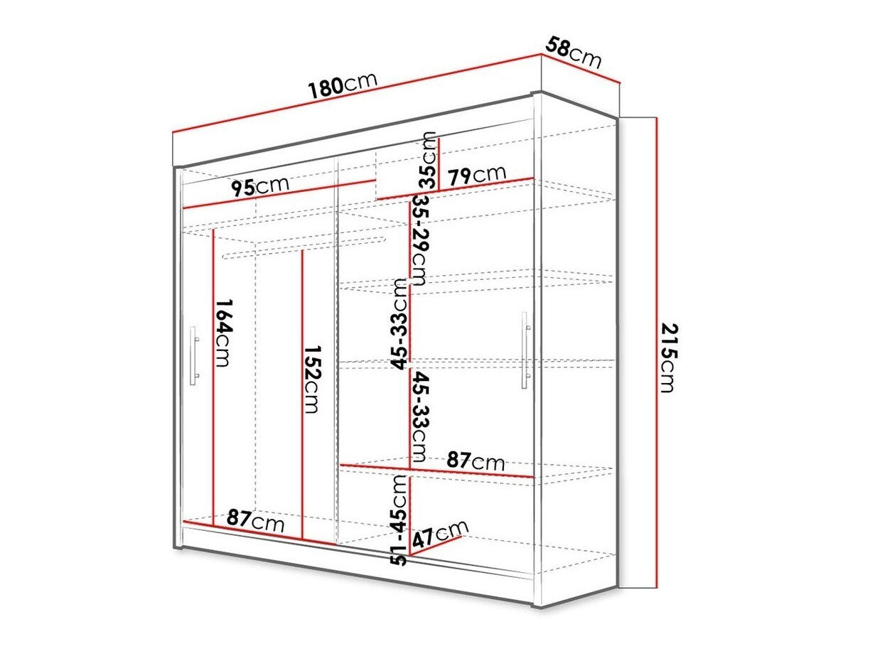 Garderobe Closico 100