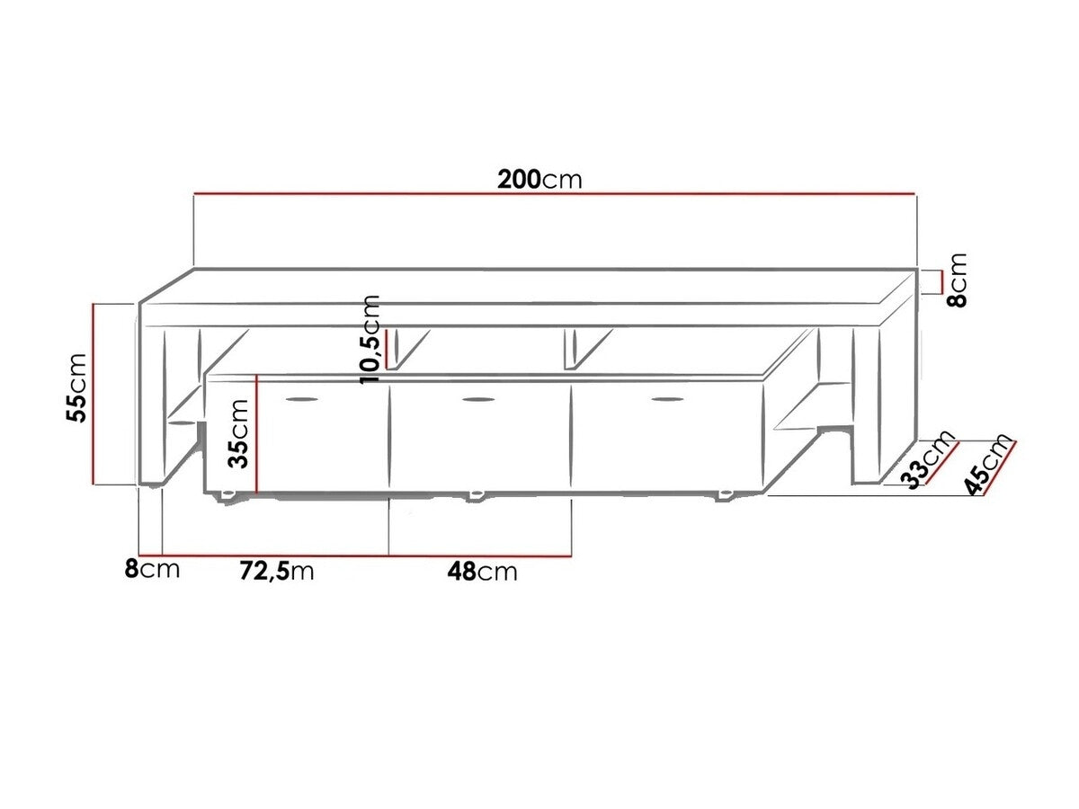 TV-bord Nashville 103