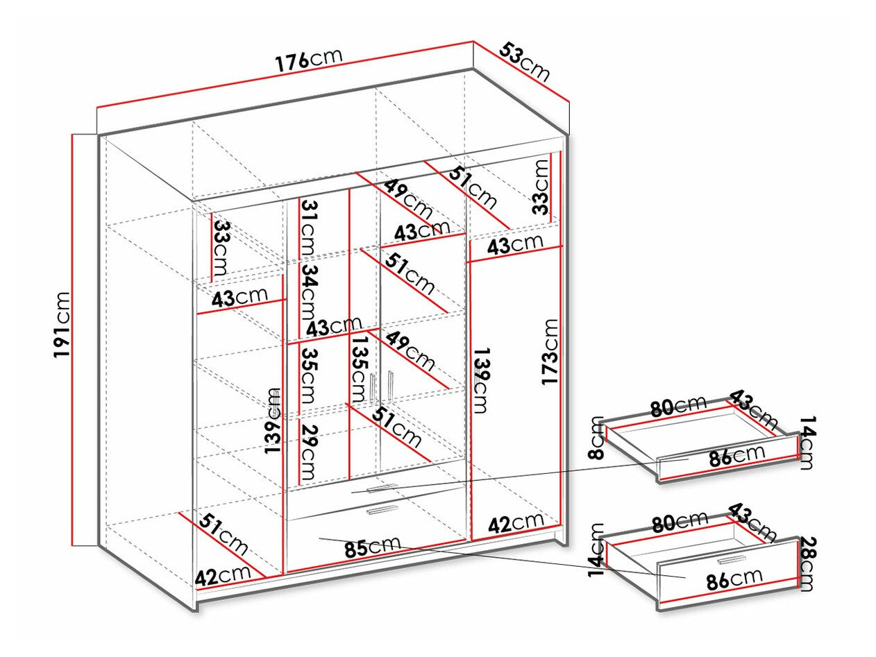 Garderobe Tucson 153