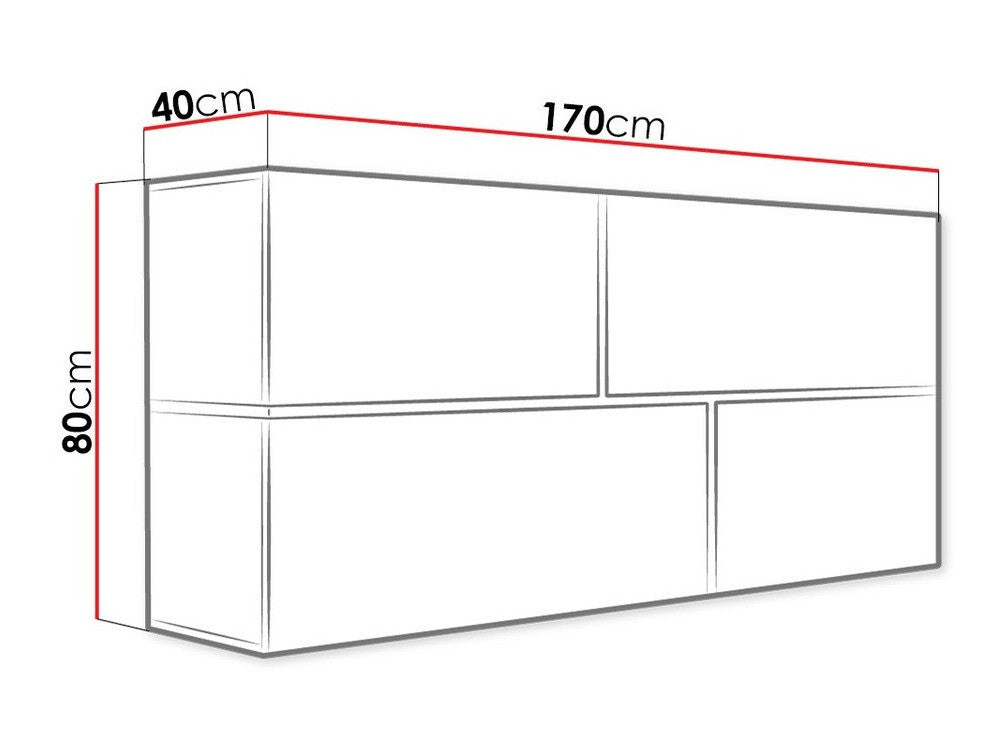 Vægskab Charlotte 100