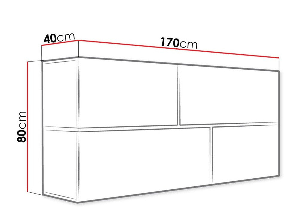 Vægskab Charlotte 100