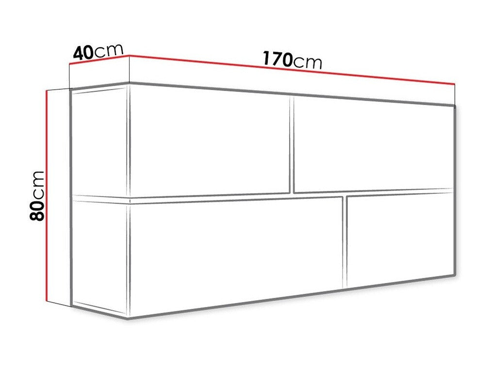 Vægskab Charlotte 100