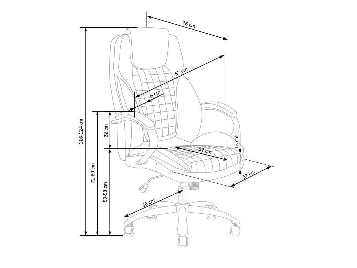 Kontorstol Houston 1387