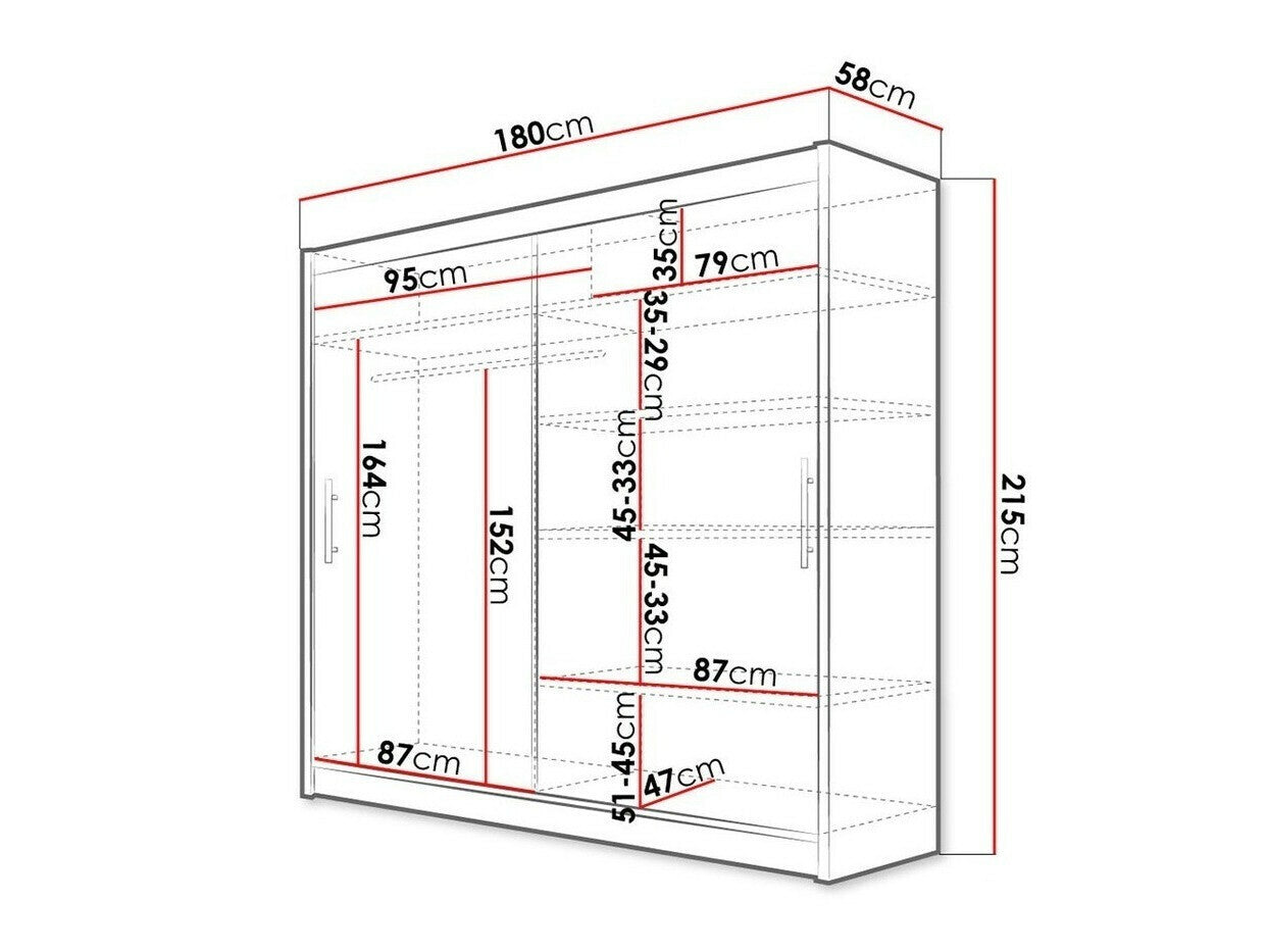 Garderobe Closico 100