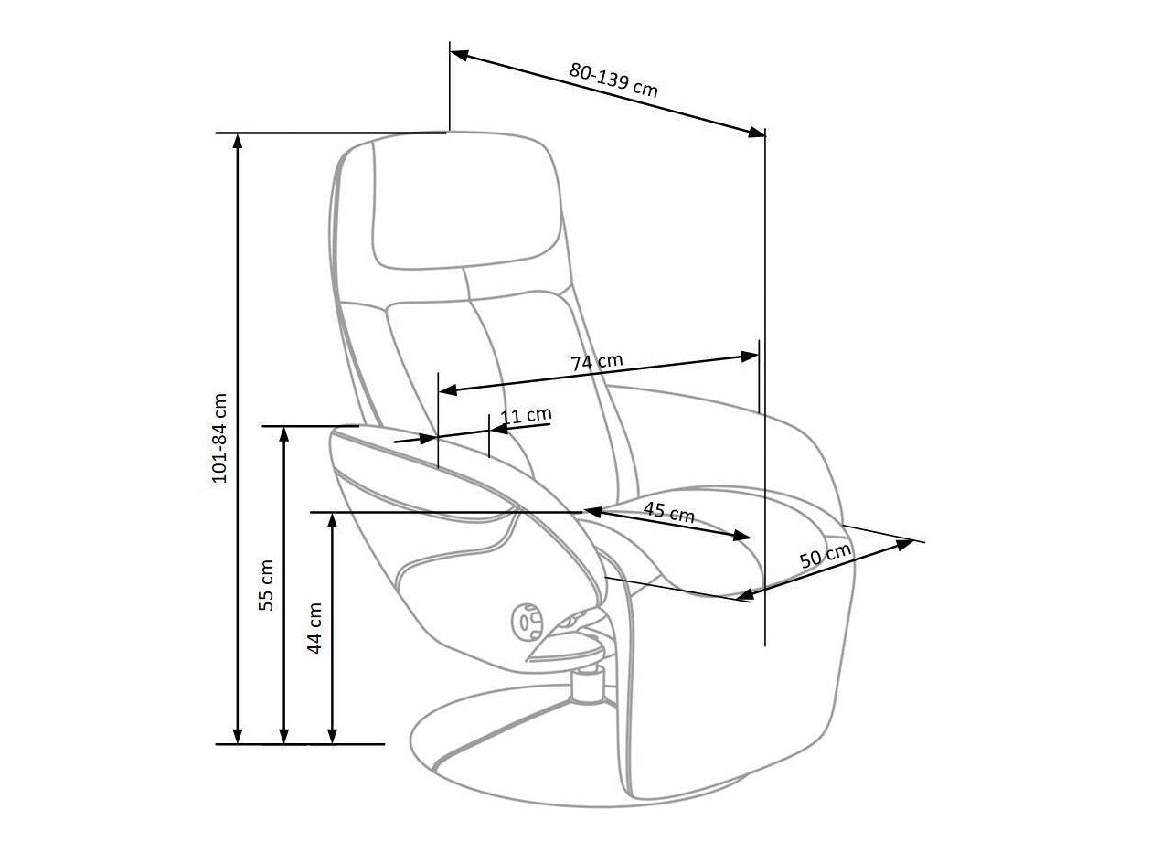 Lænestol Houston 492