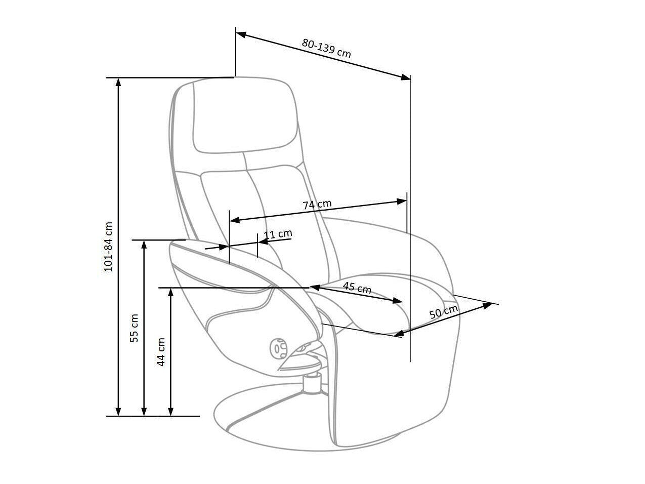 Lænestol Houston 492