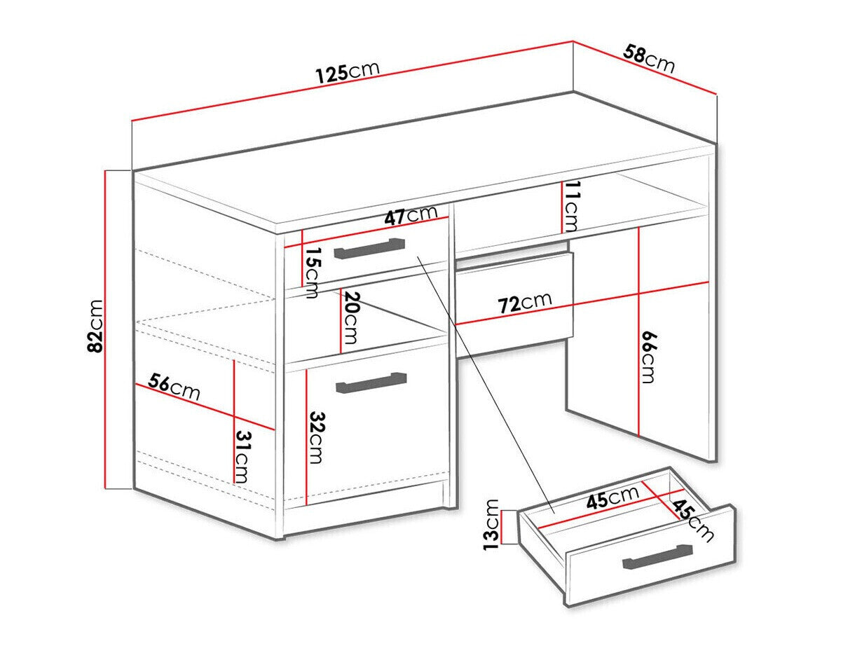 Møbelsæt Dortivu 121