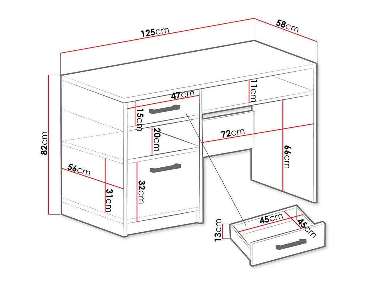 Møbelsæt Dortivu 121