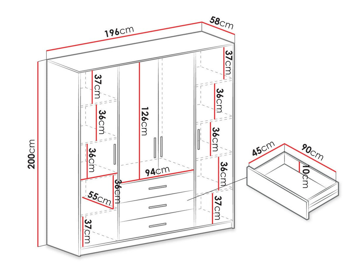 Møbelsæt Dortivu 121