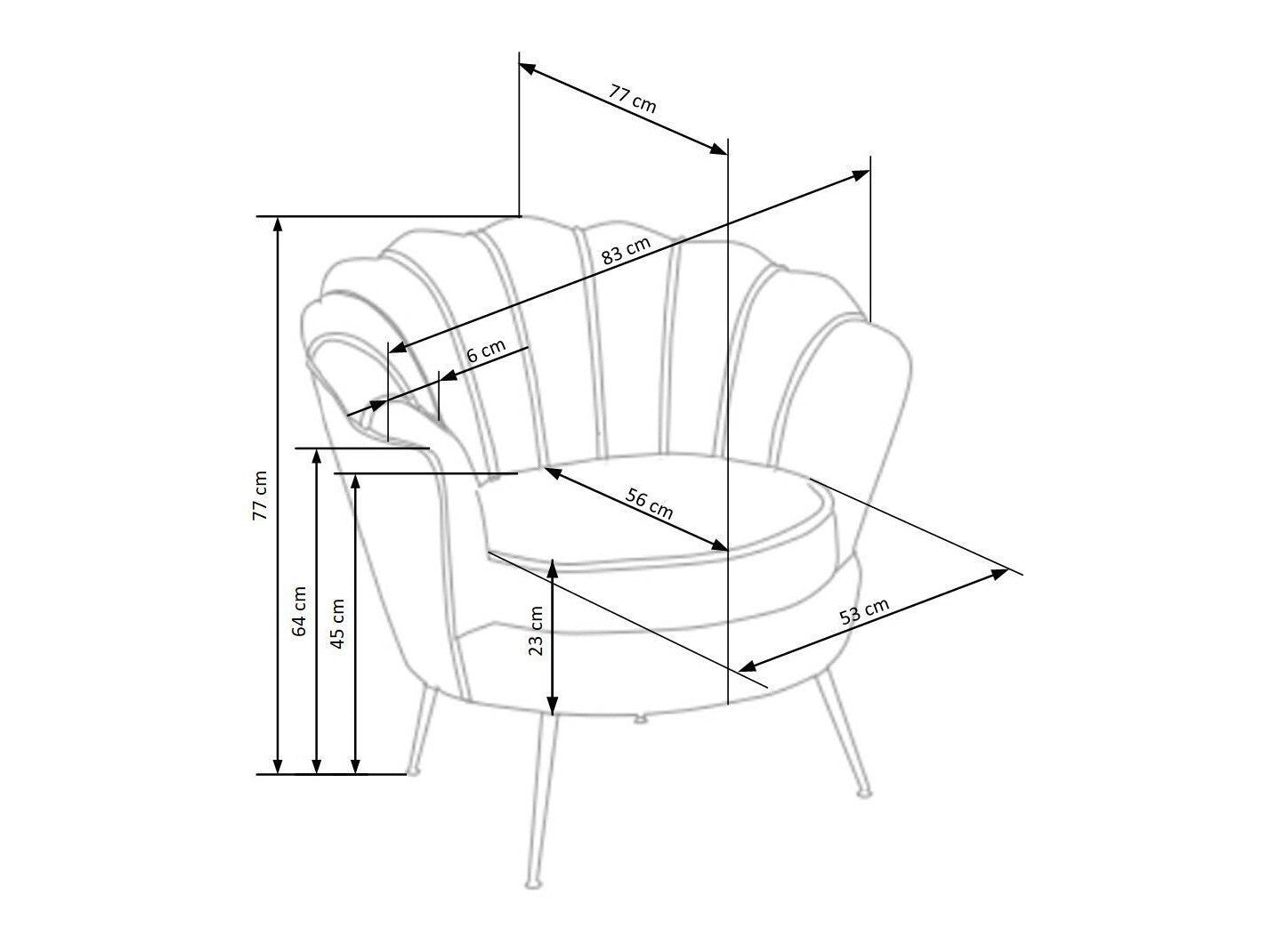 Lænestol Houston 828