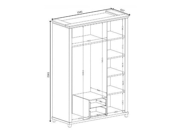 Garderobeskab Tolnue 114