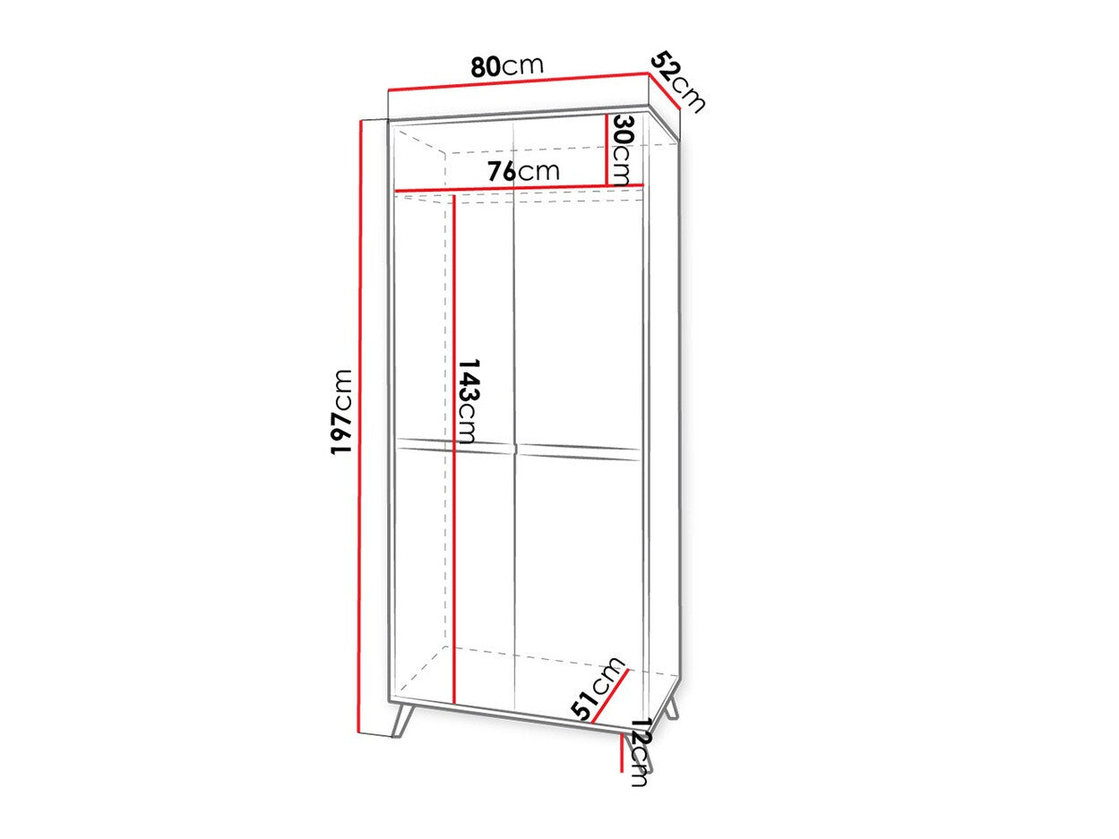 Wardrobe Bedford D105