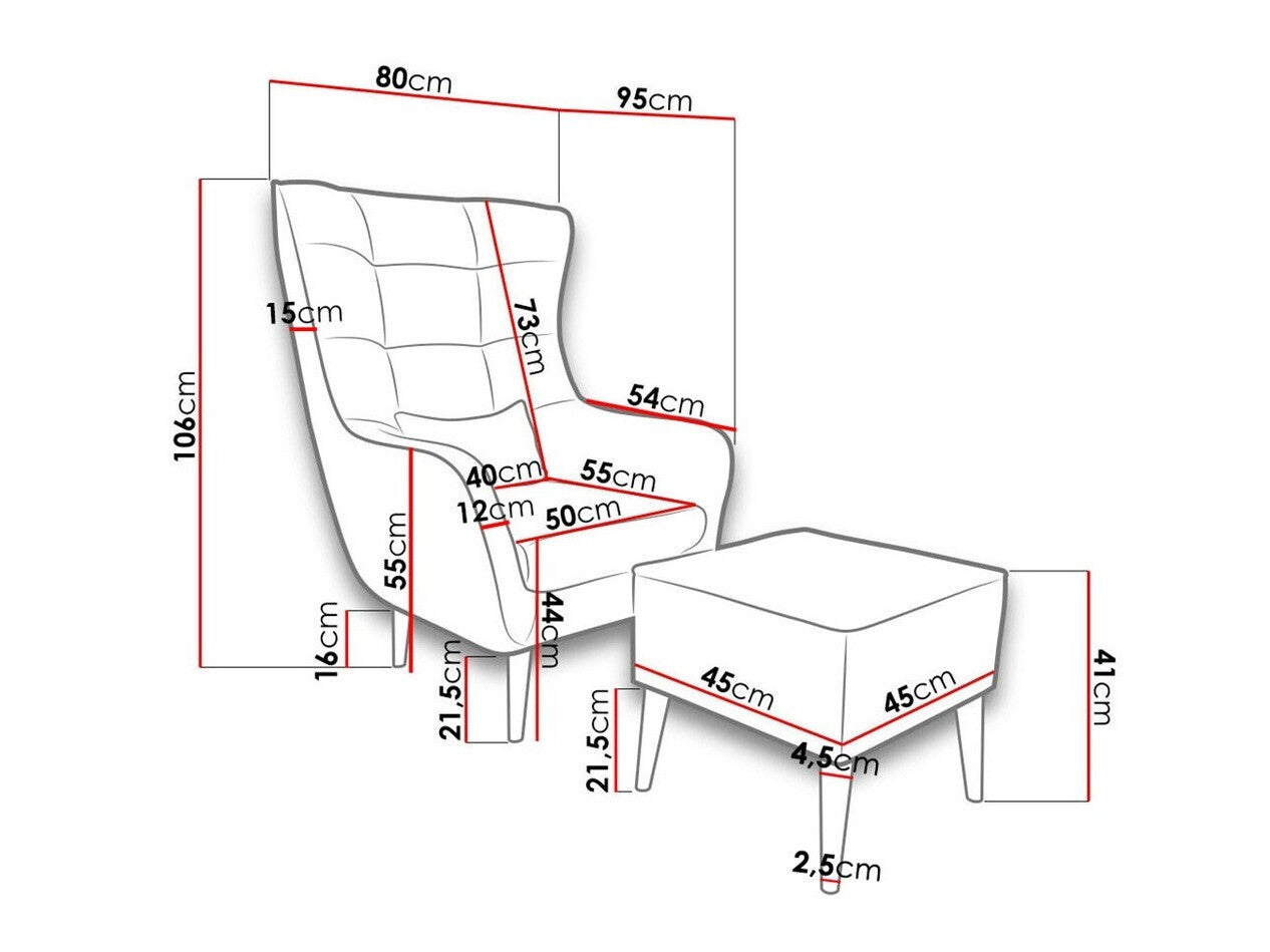 Lænestol Comfivo 206