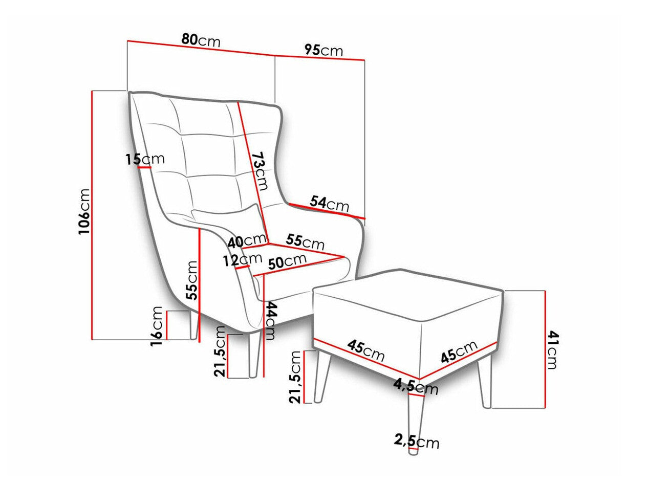 Lænestol Comfivo 206