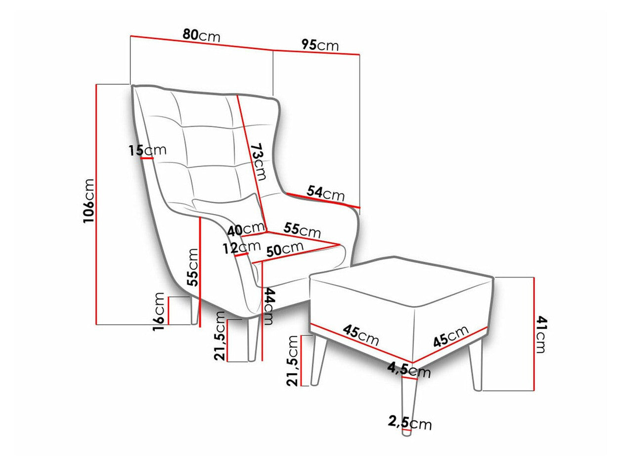 Lænestol Comfivo 206