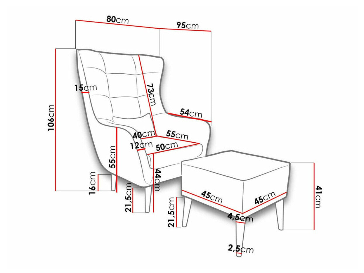 Lænestol Comfivo 206