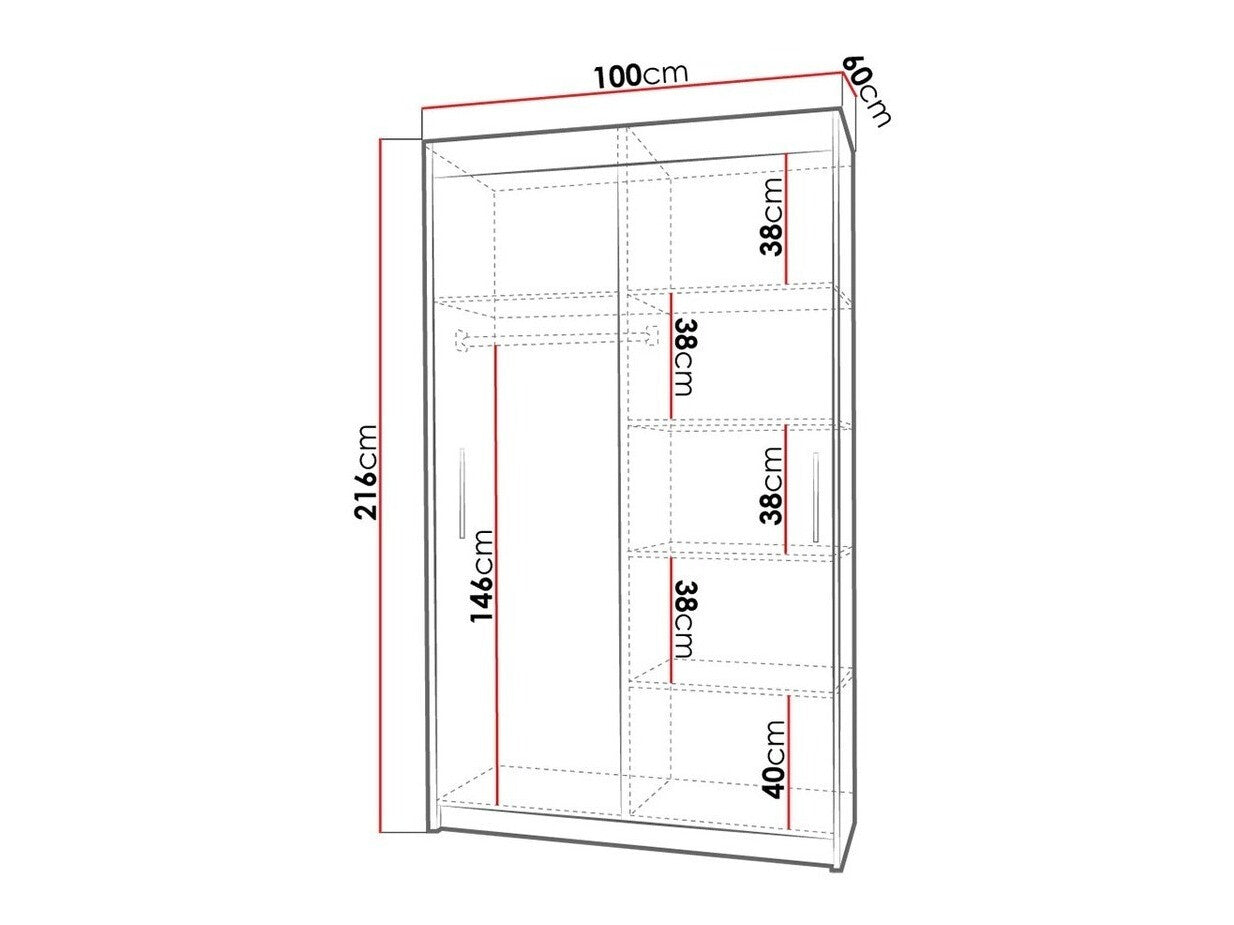 Garderobe Toledo 108