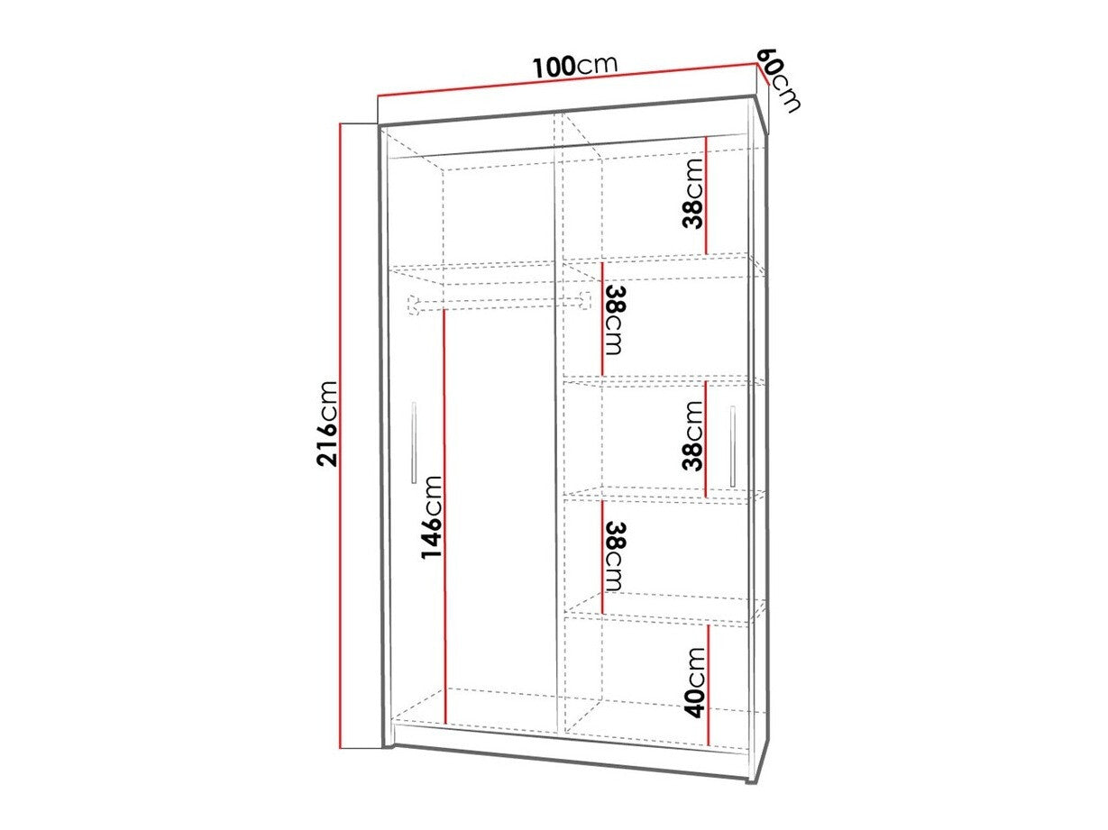 Garderobe Toledo 108