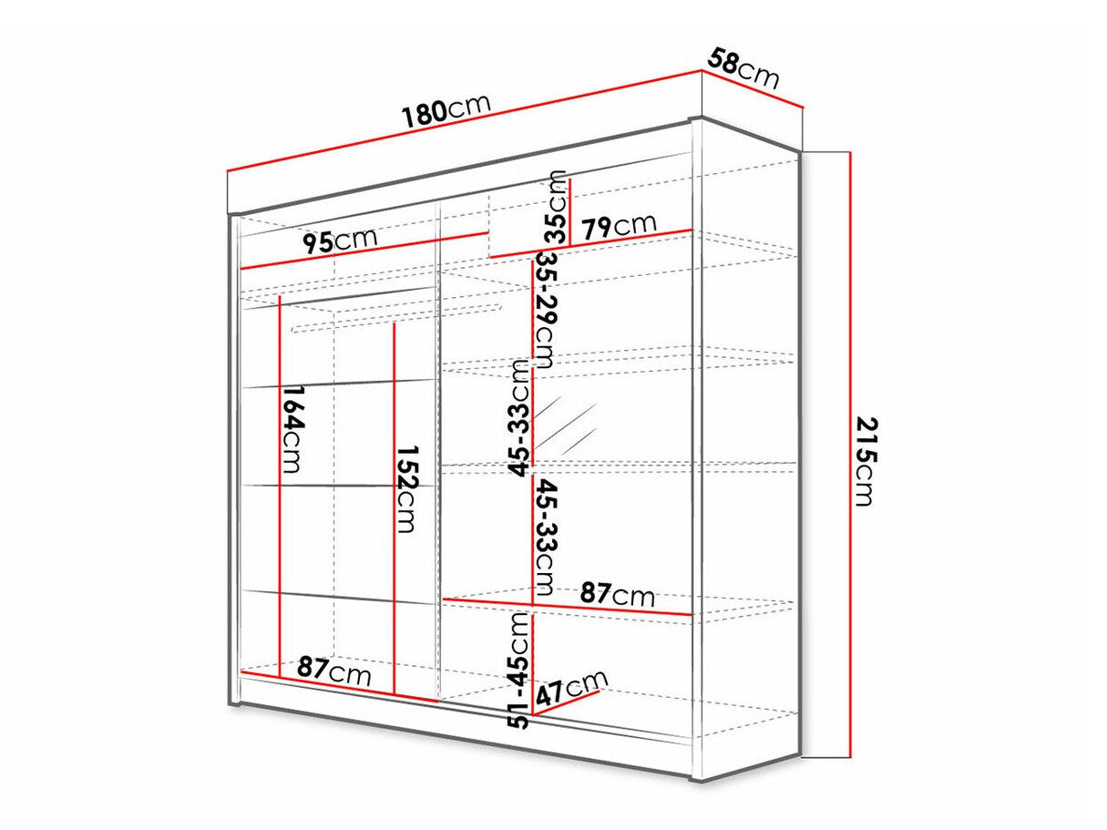 Garderobe Closico 142