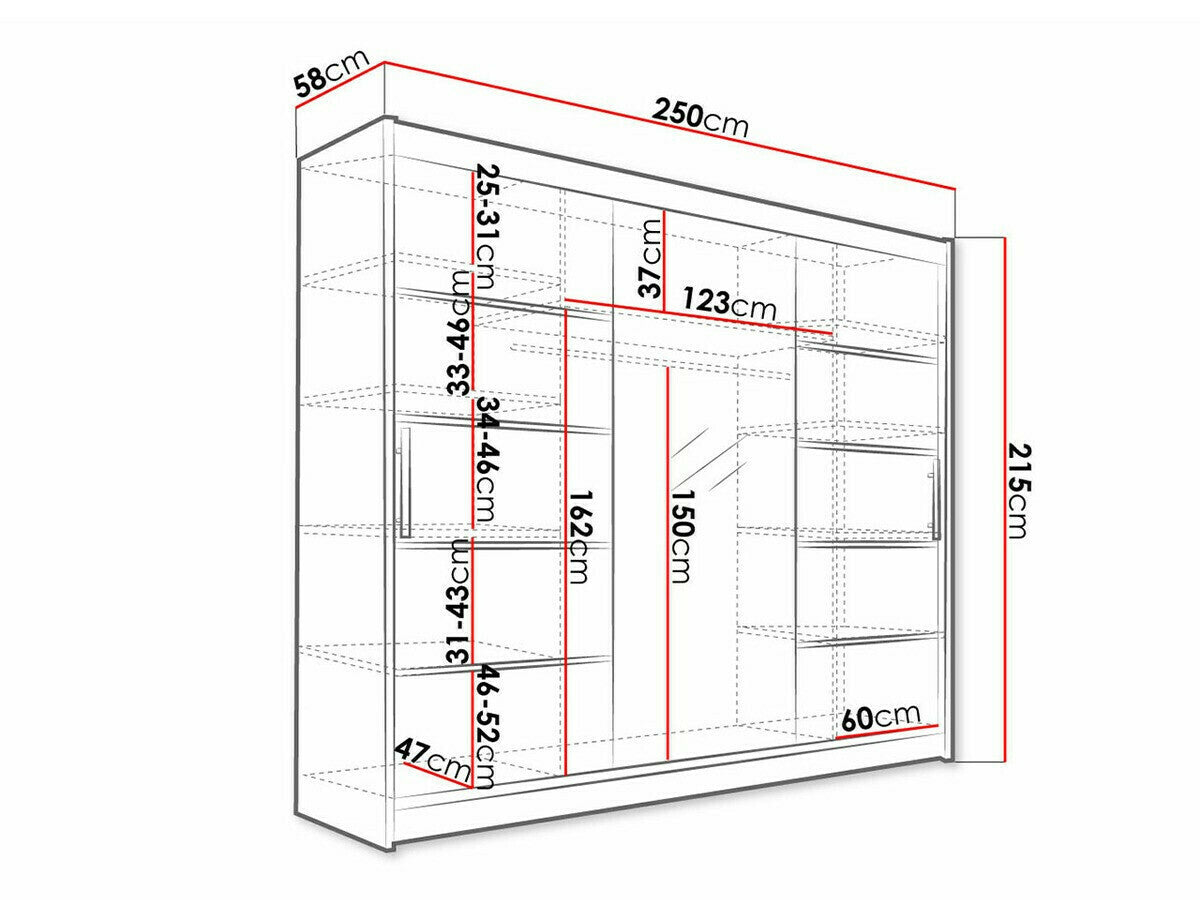Garderobe Closico 131