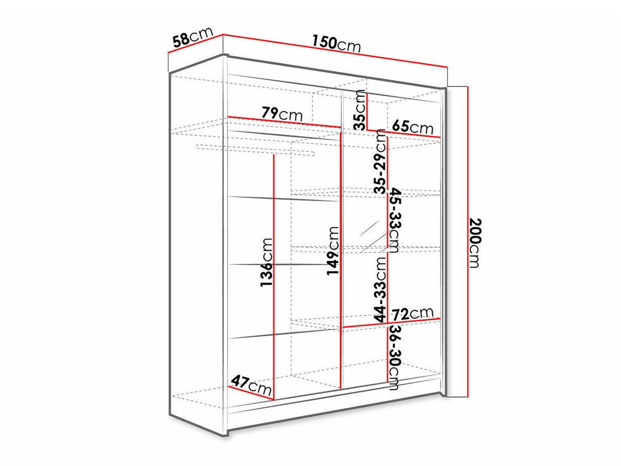 Garderobe Closico 143