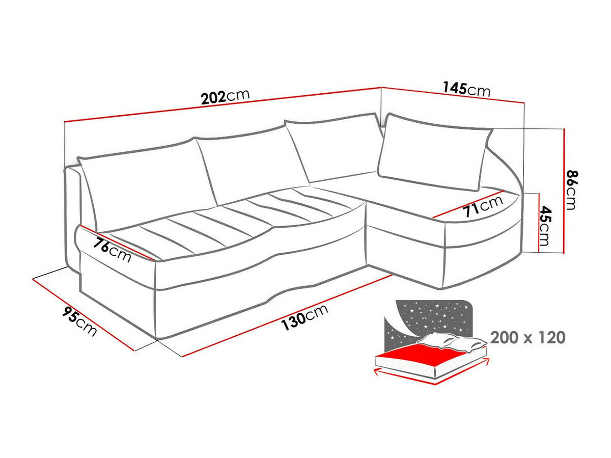 Hjørnesofa Providence 112