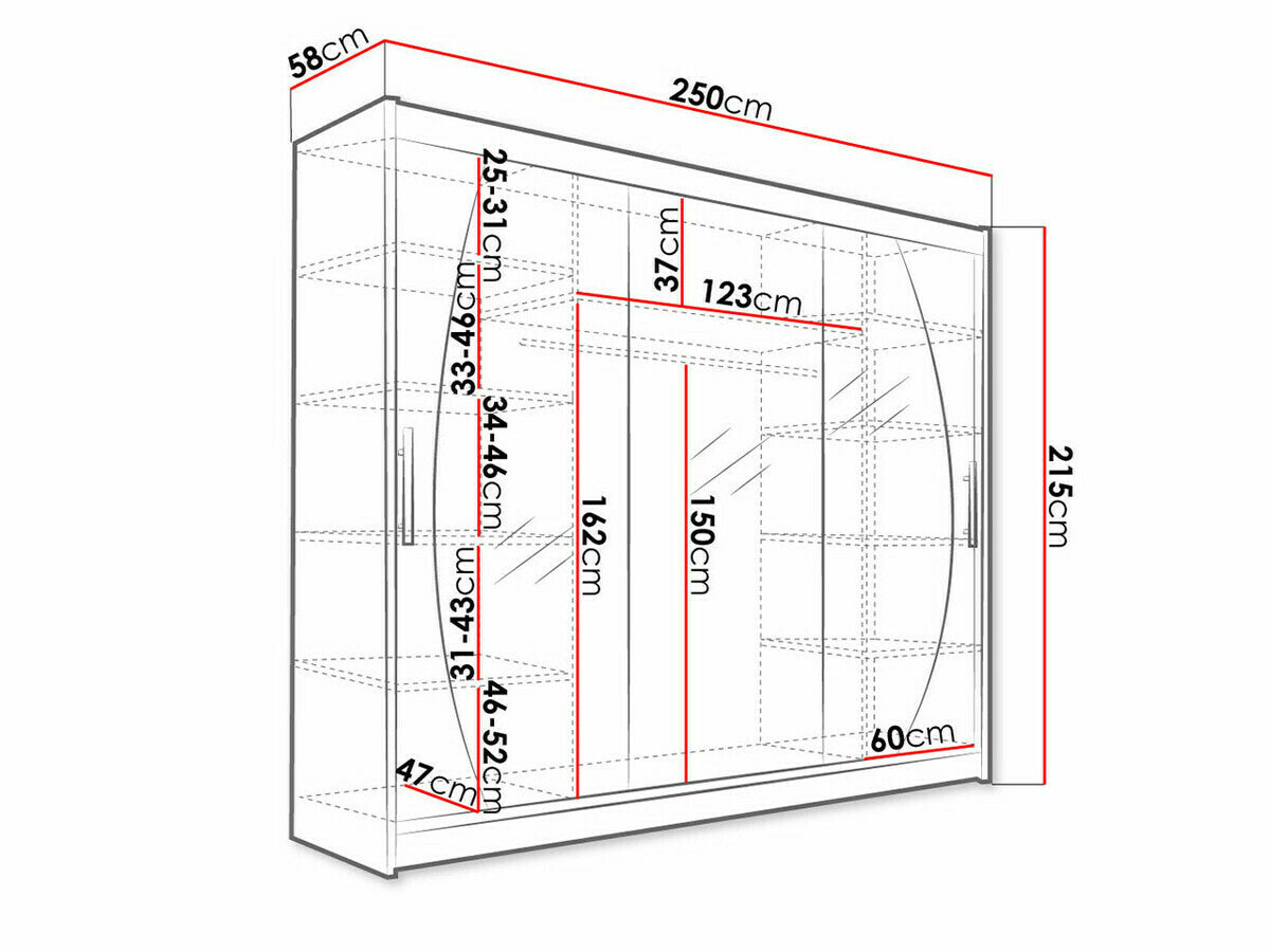 Garderobe Closico 130