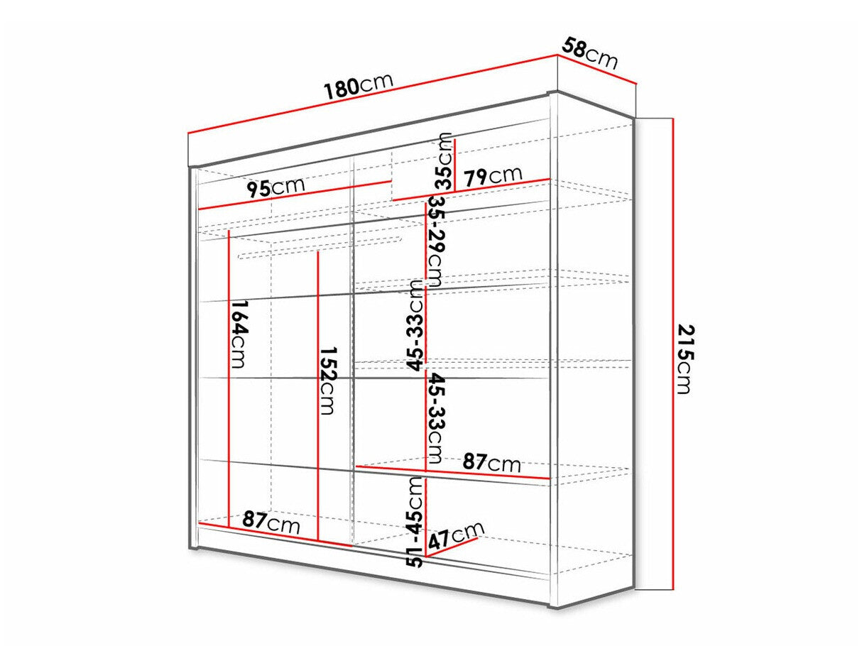 Garderobe Closico 153