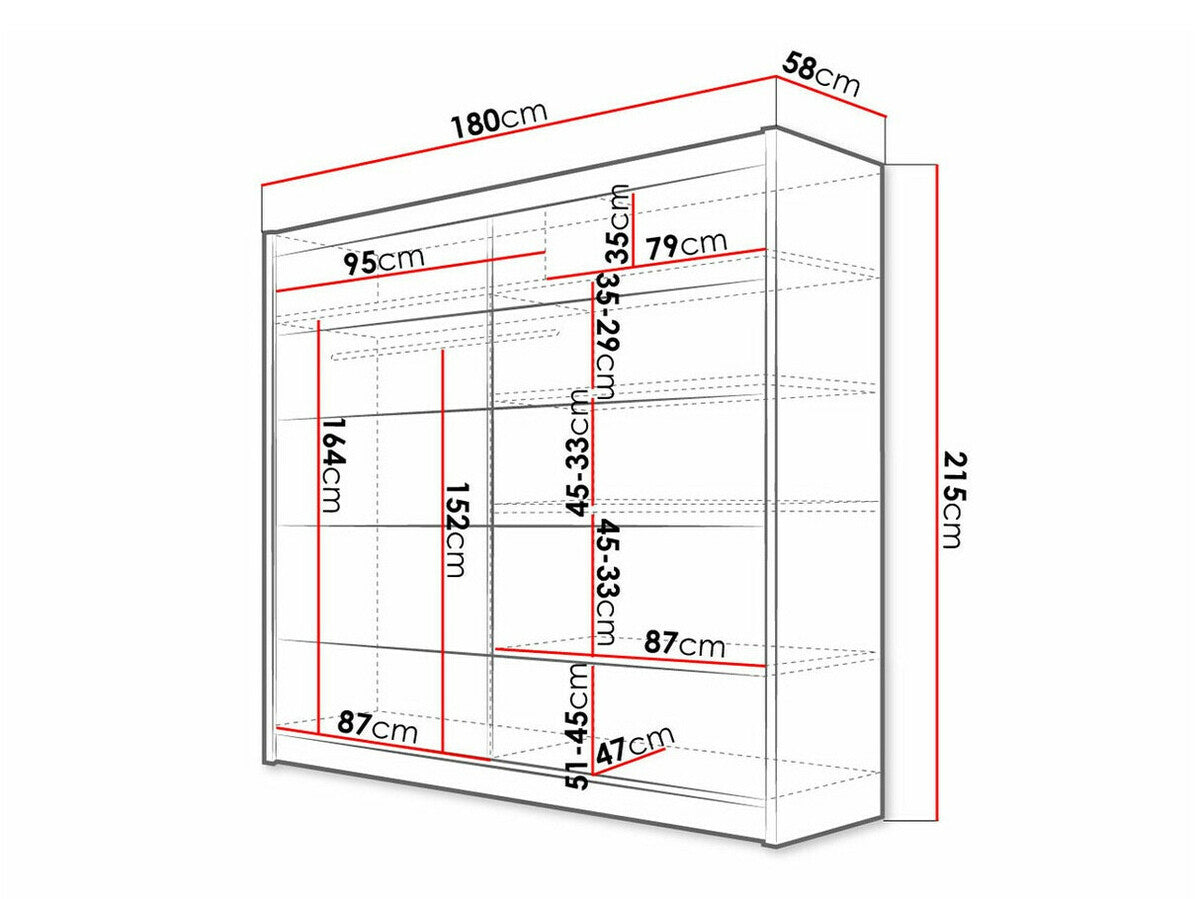Garderobe Closico 153