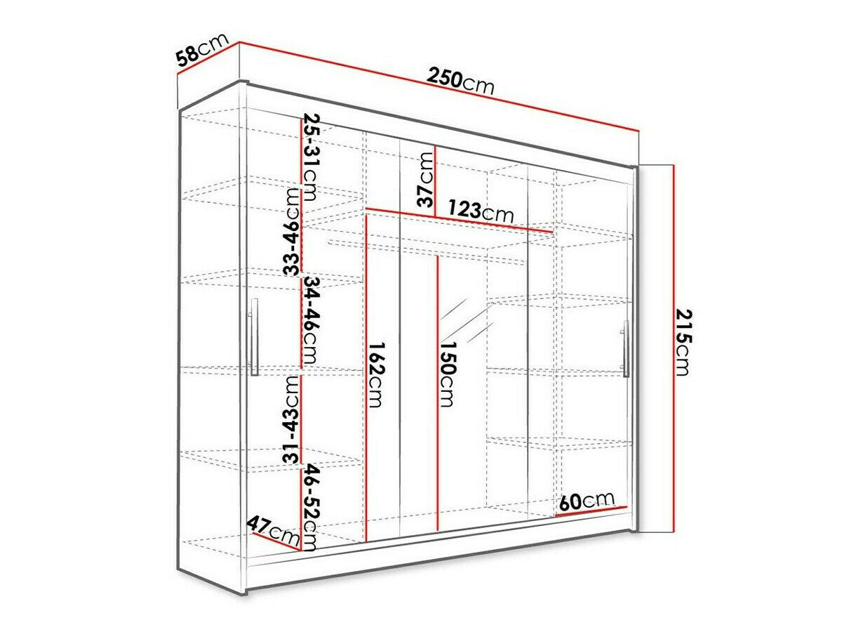 Garderobe Closico 122