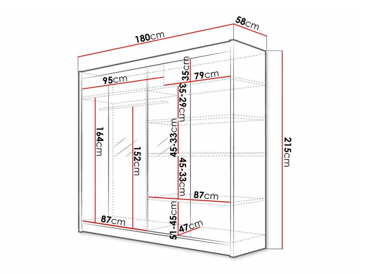 Garderobe Closico 138