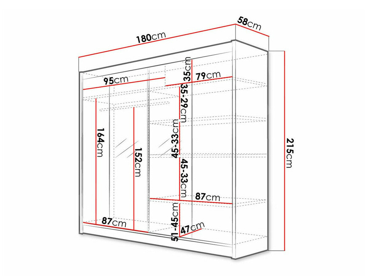 Garderobe Closico 138