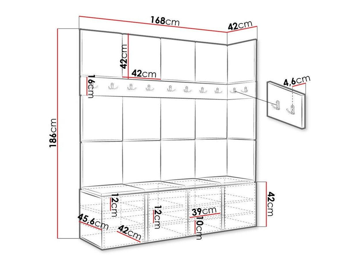 Entrésæt Hartford 265
