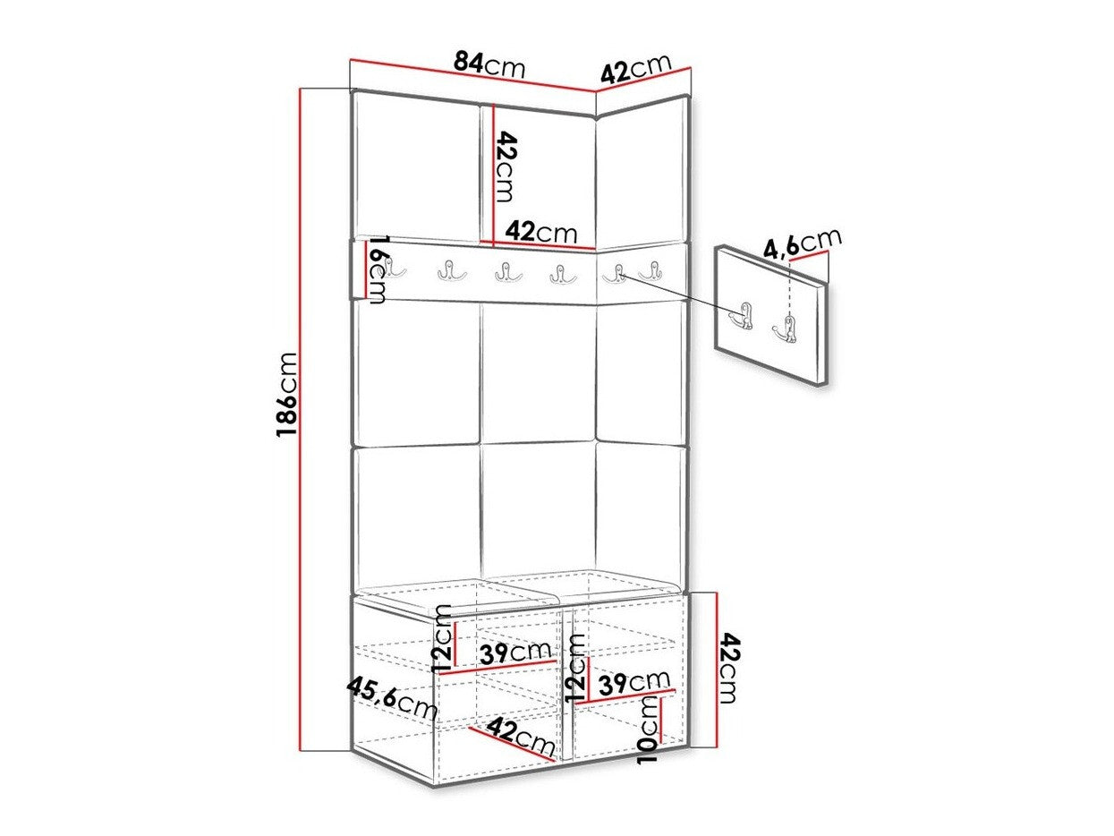 Entrésæt Hartford 264