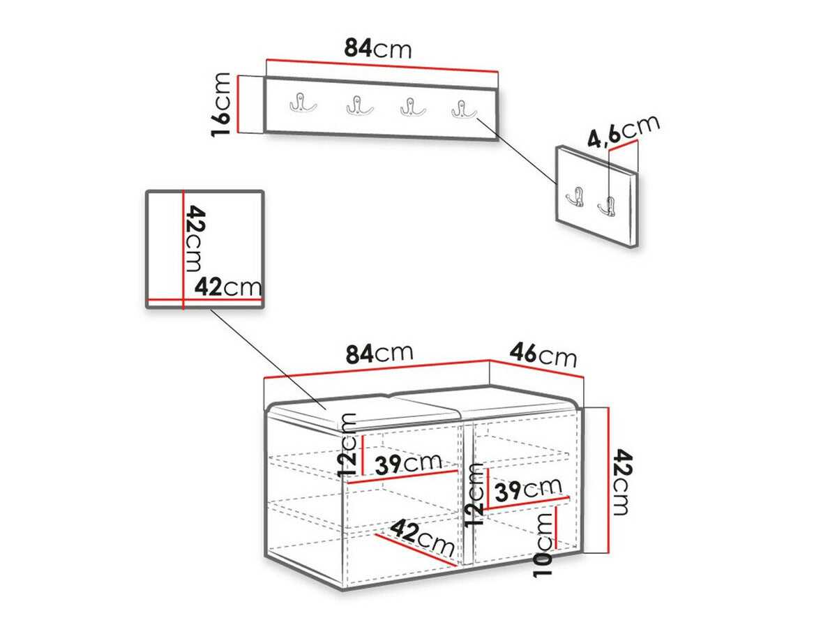 Entrésæt Hartford 275