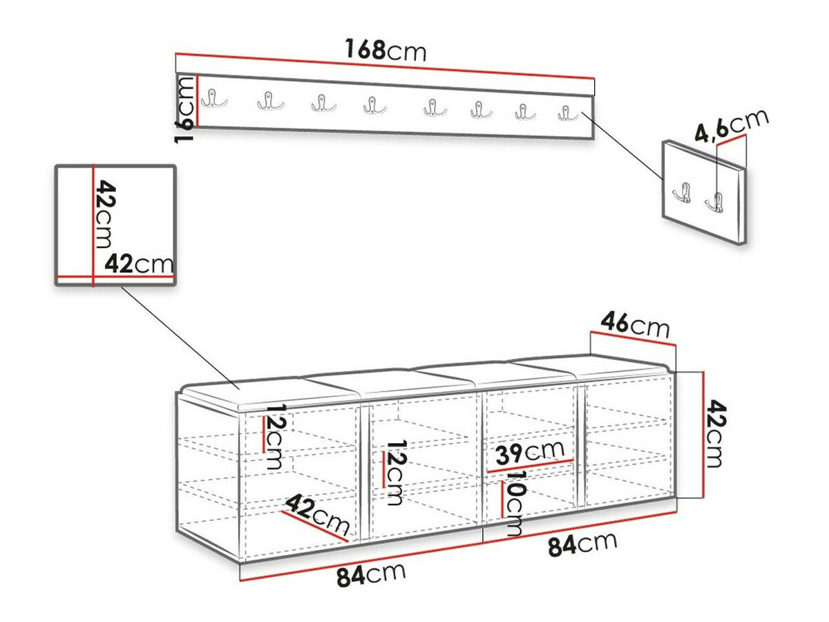 Entrésæt Hartford 276