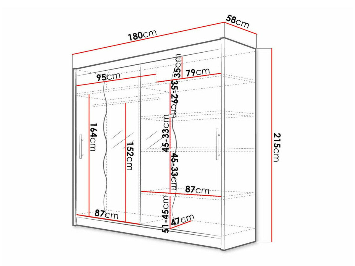 Garderobe Closico 125