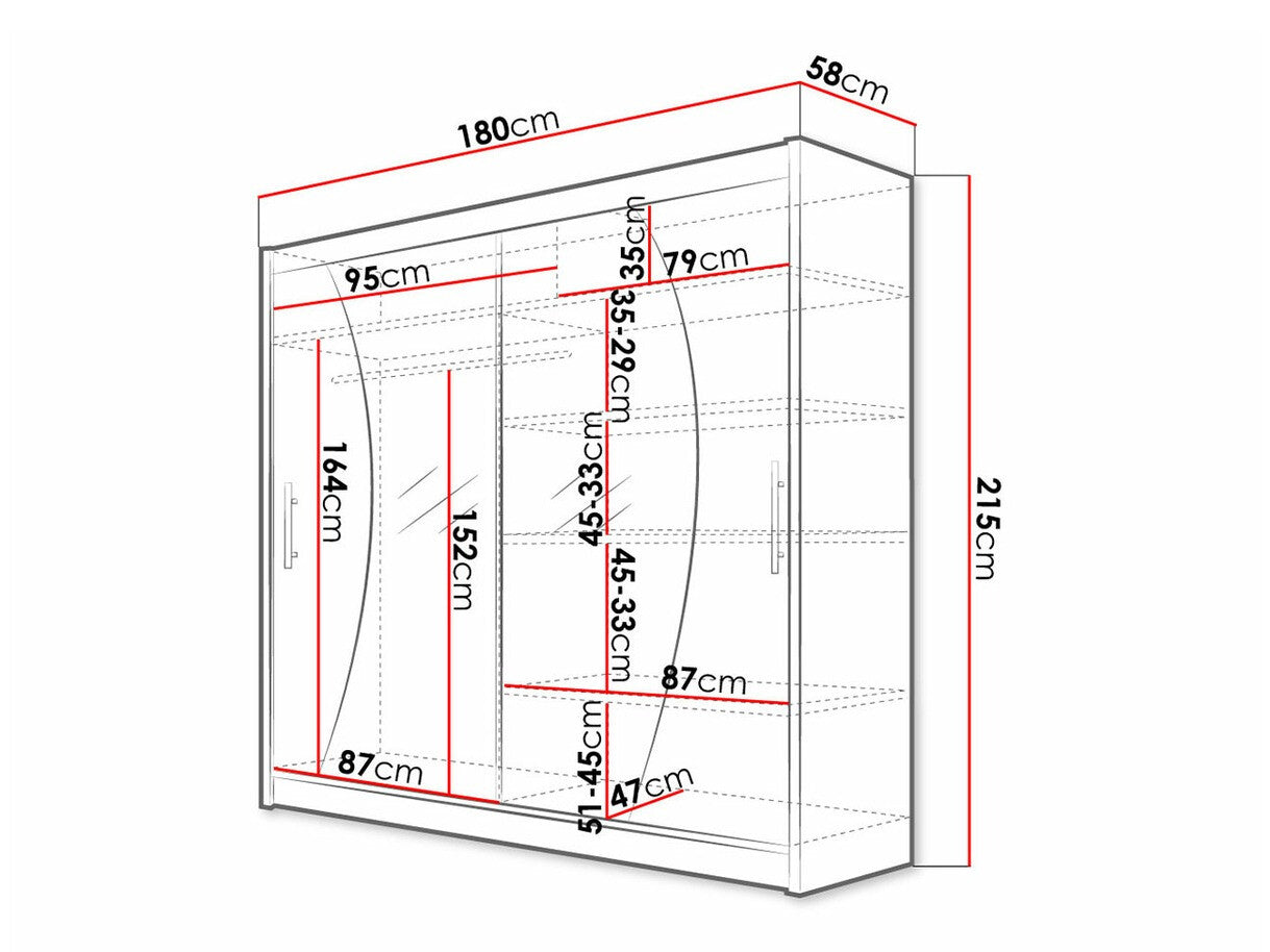 Garderobe Closico 115