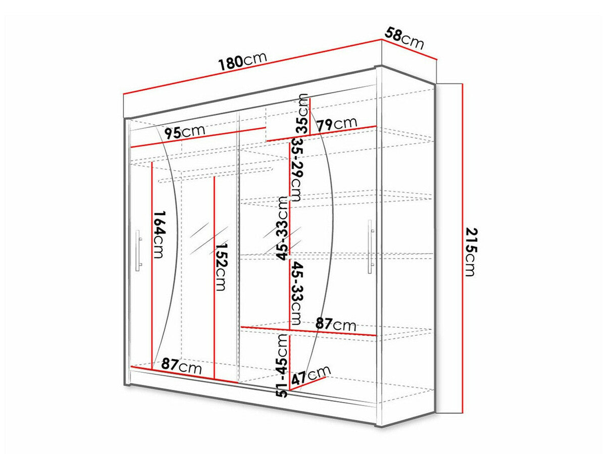 Garderobe Closico 115