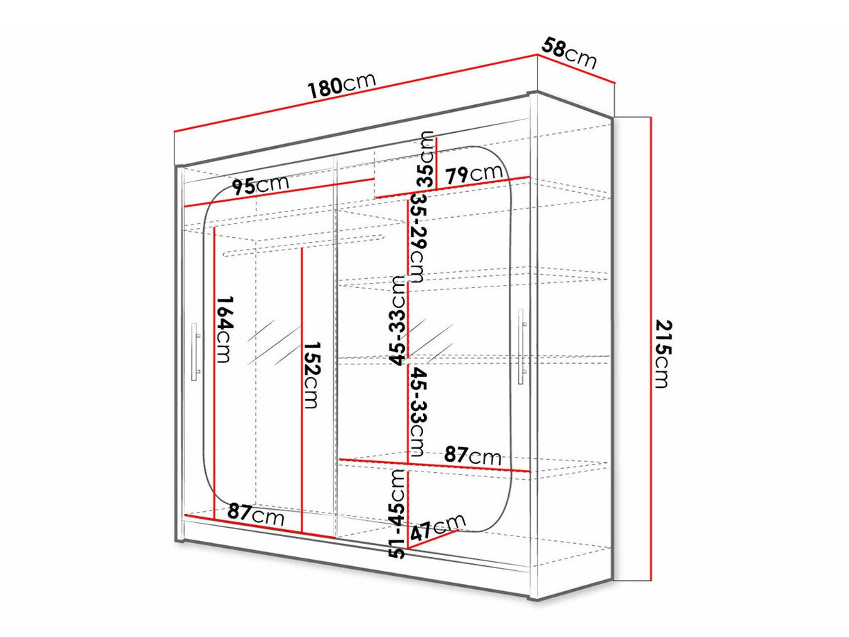 Garderobe Closico 108