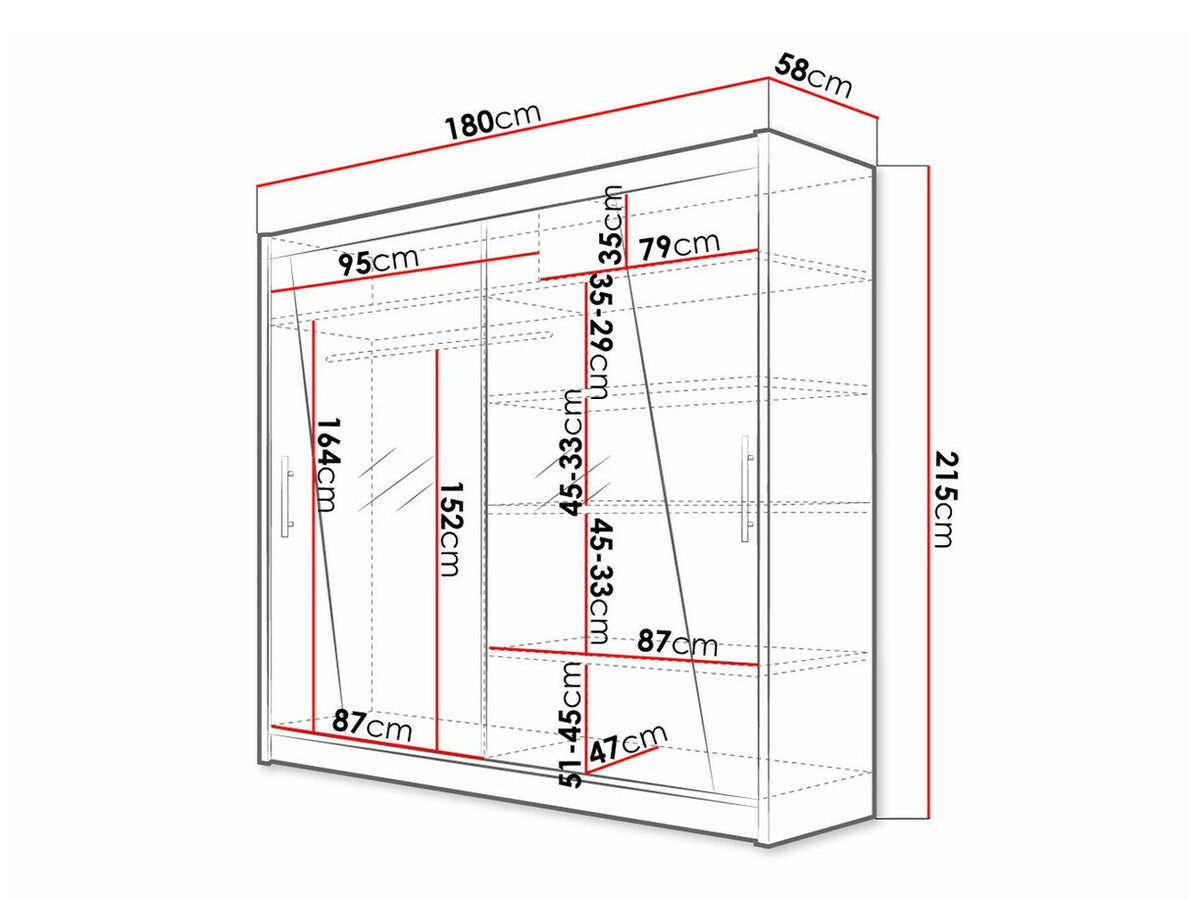Garderobe Closico 144