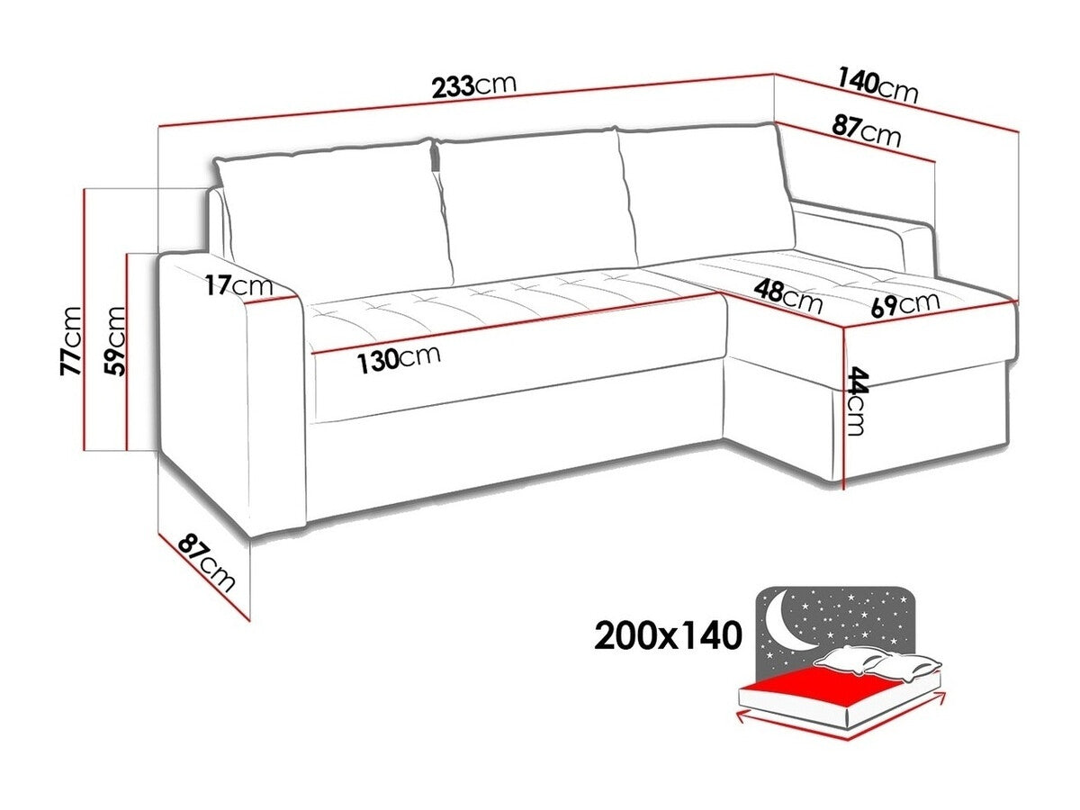 Hjørnesofa Providence 103