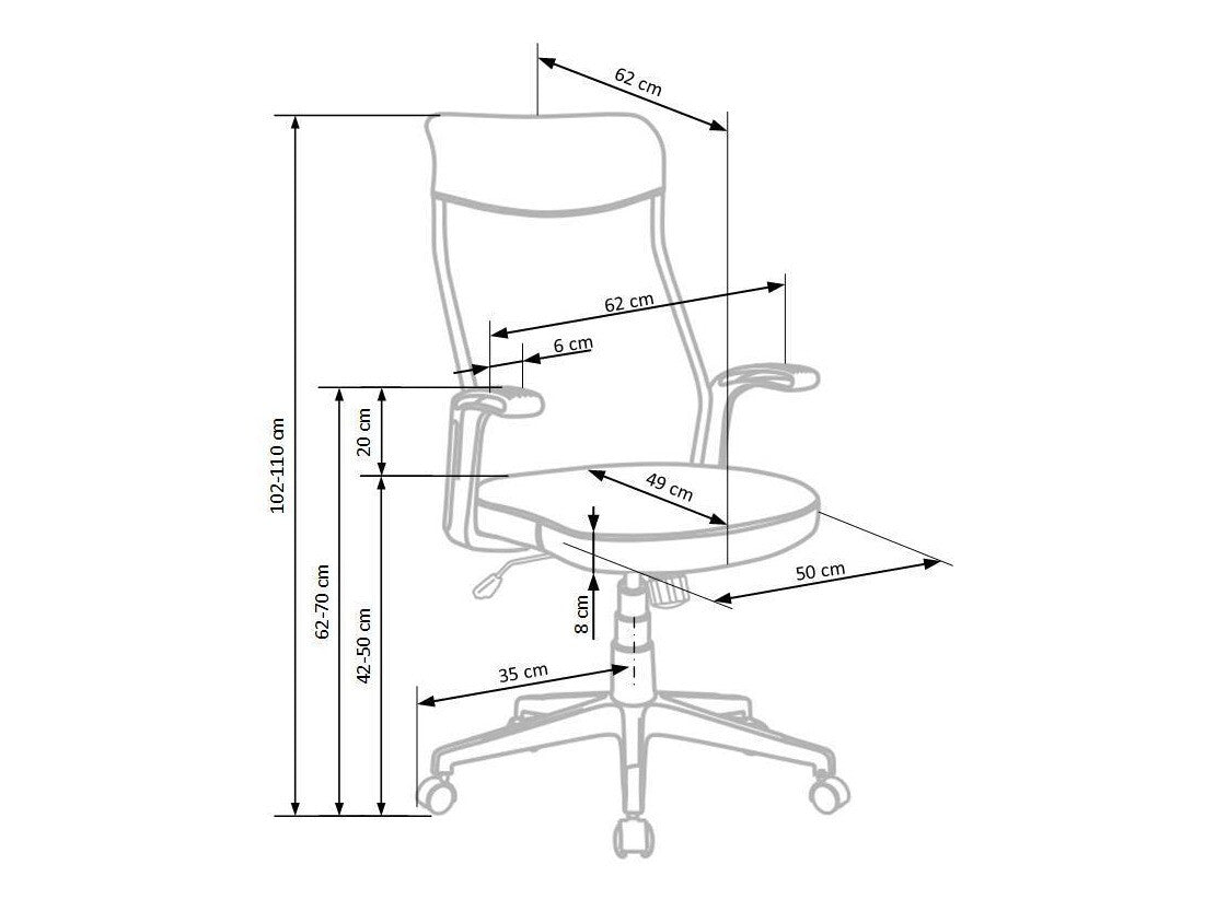 Kontorstol Houston 605